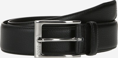 BOSS Cinturón 'Evan' en negro / plata, Vista del producto