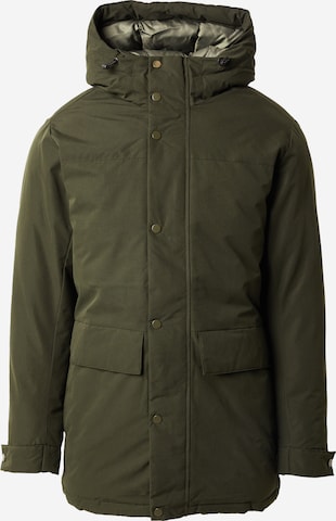 Veste mi-saison 'CHAMP' JACK & JONES en vert : devant