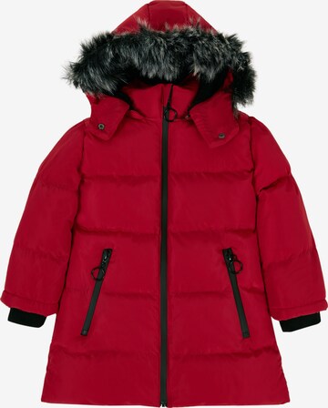 LELA Coat in Red: front