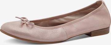 Ballerines 'Alena' Tamaris en rose : devant