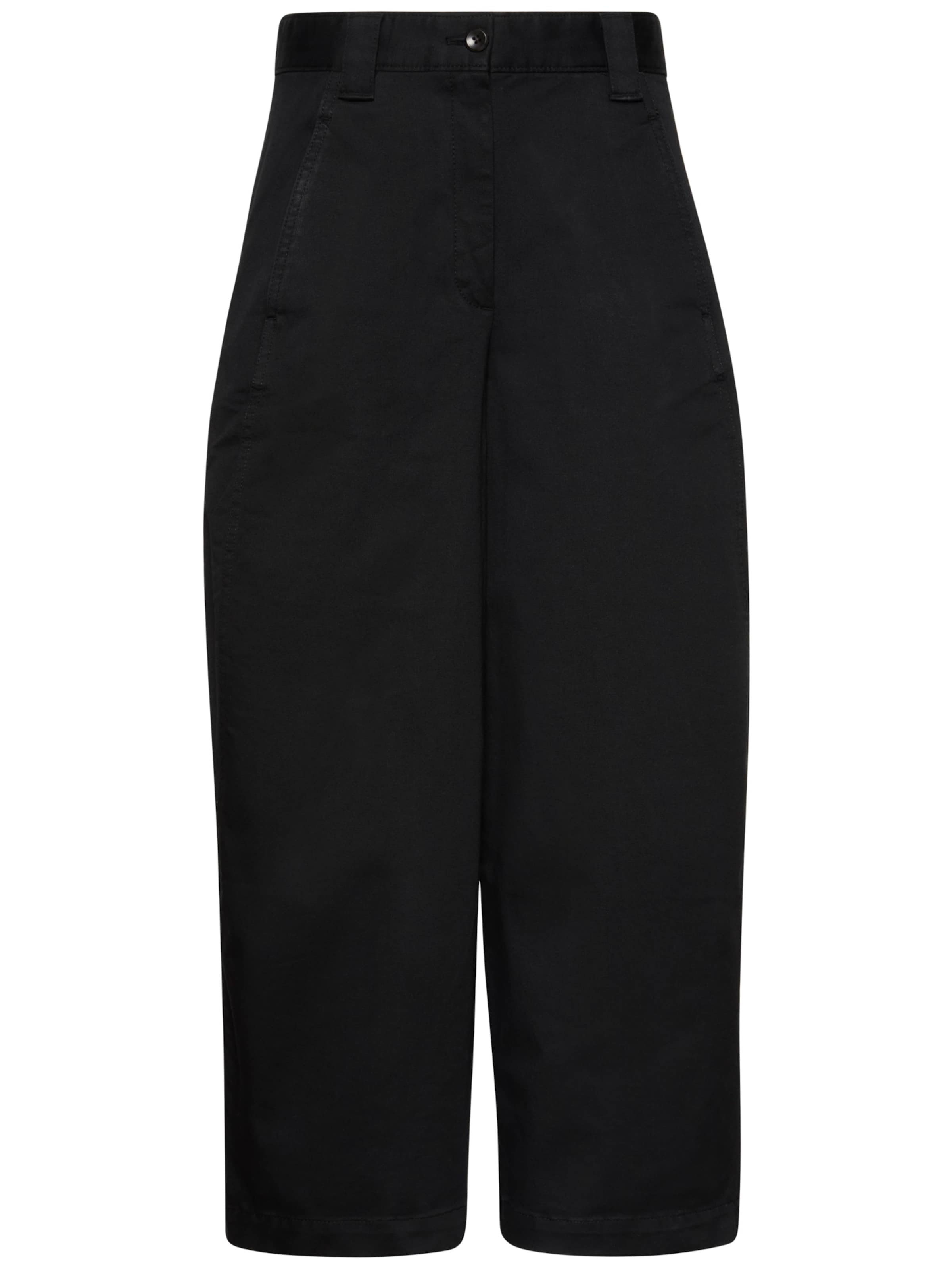 melns Calvin Klein Jeans Baggy Bikses: no priekšpuses