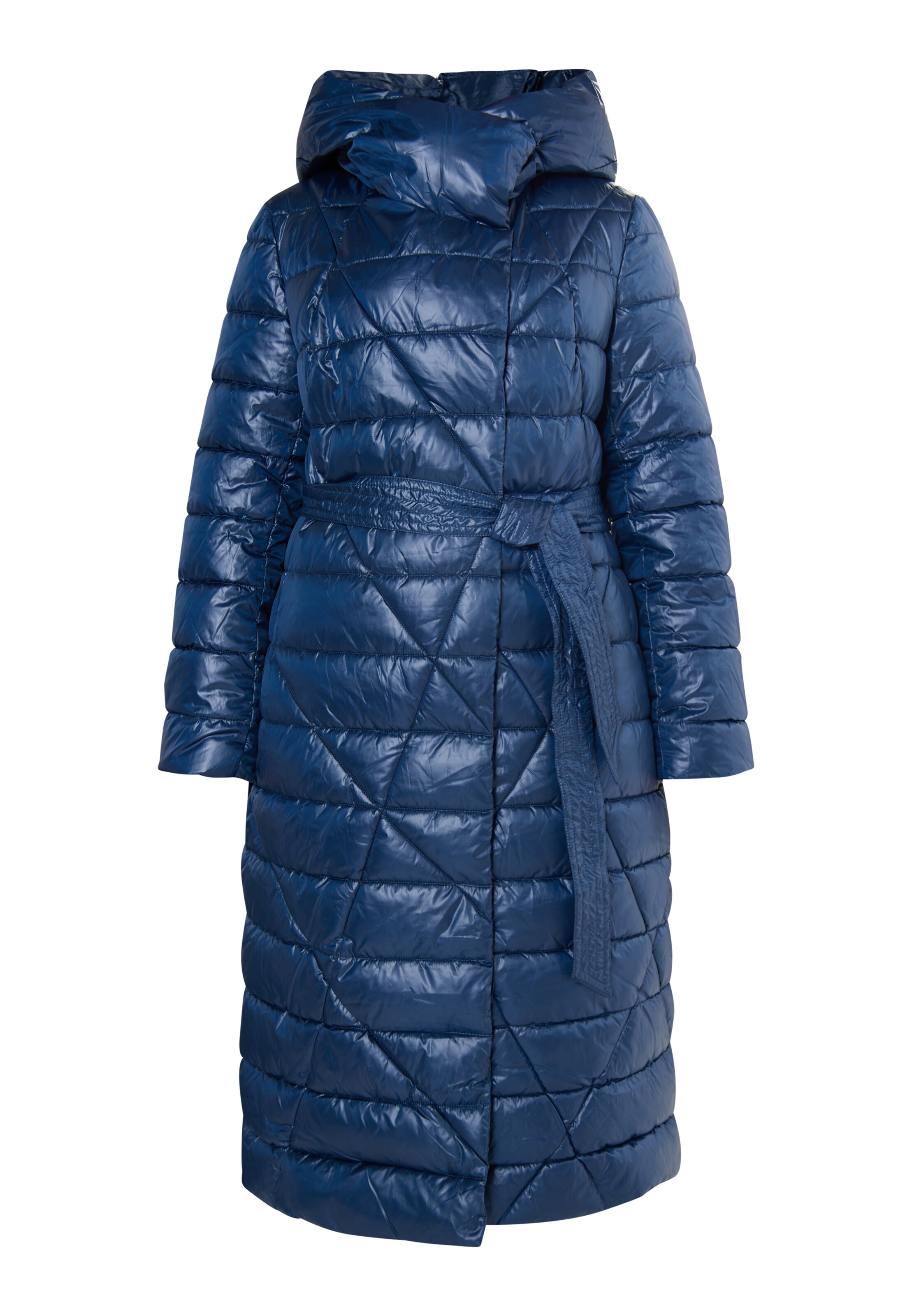 FELIPA Winter coat in Blue: front