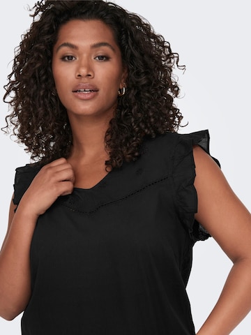 Camicia da donna 'Chalinos' di ONLY Carmakoma in nero