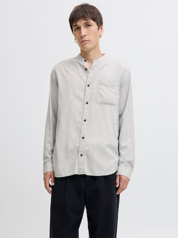 JACK & JONES Regular Fit Hemd 'JJEBAND' in Grau: Vorderseite
