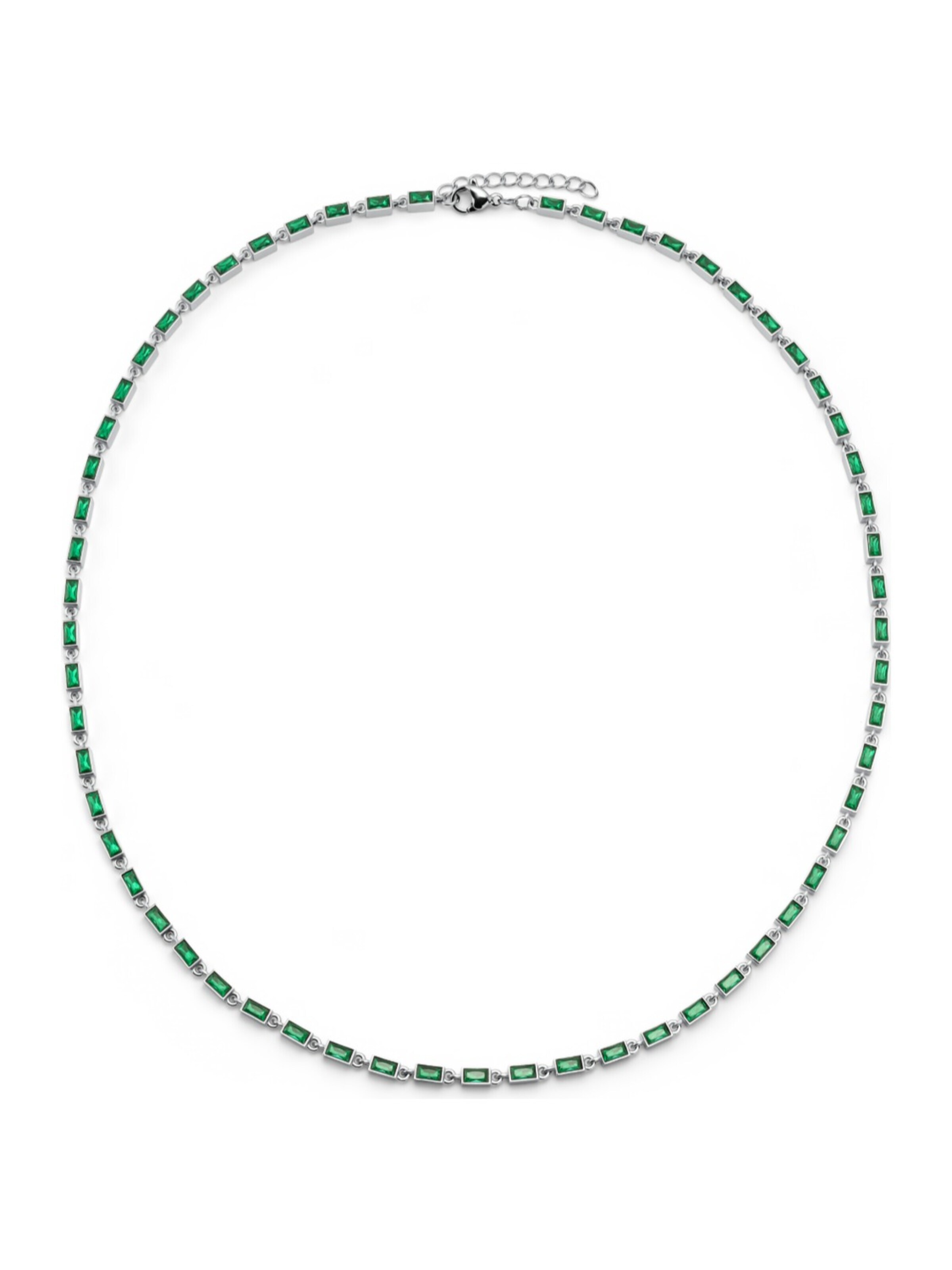 Arkai Necklace 'Facet' in Green