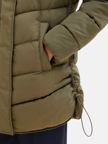 TOM TAILOR Winter Coat in Green