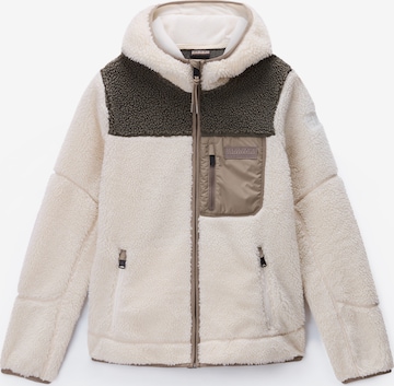 NAPAPIJRIFlis jakna 'Yupik' - bež boja: prednji dio