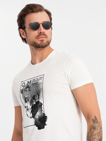 Ombre Shirt in White