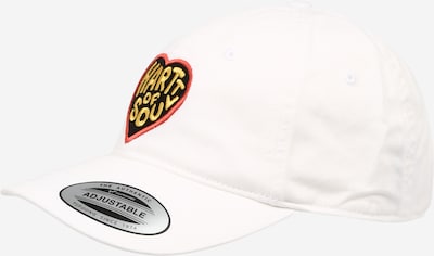 Carhartt WIP Cap 'Hartt Of Soul' in goldgelb / rot / schwarz / weiß, Produktansicht