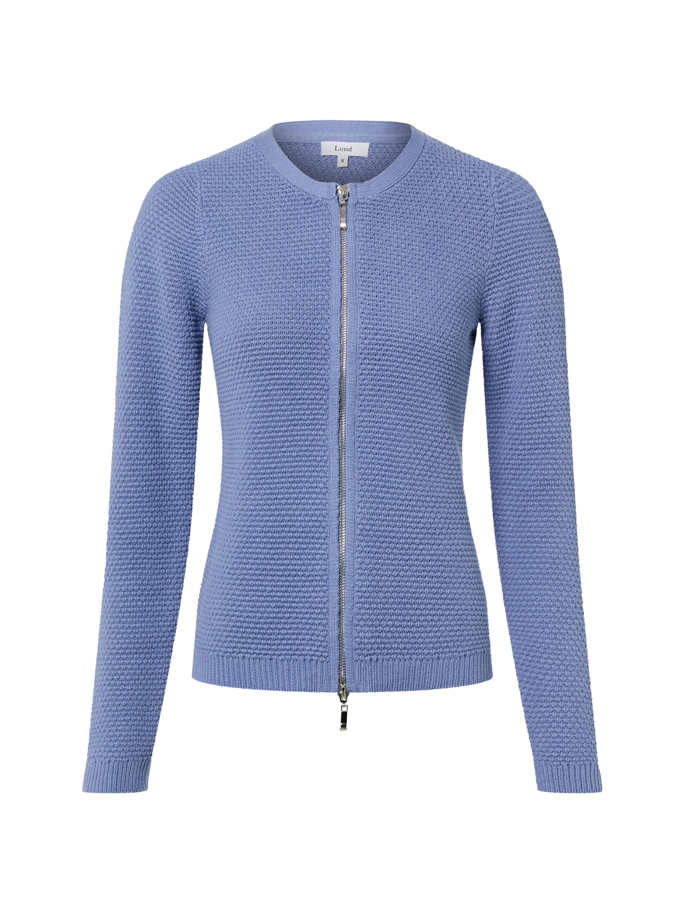 Marie Lund Jacke in Blau: Vorderseite