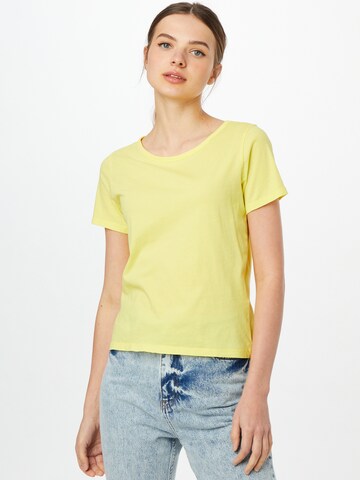 T-shirt 'Decatur' AMERICAN VINTAGE en jaune : devant