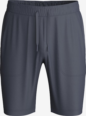 CALIDA Pajama Pants 'DEEPSLEEPWEAR Cooling' in Blue: front