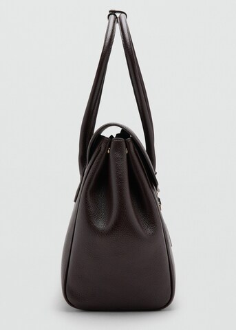 MANGO Handbag 'Siena' in Brown