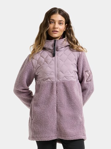 Didriksons Fleecejacke 'Bibi' in Lila: Vorderseite