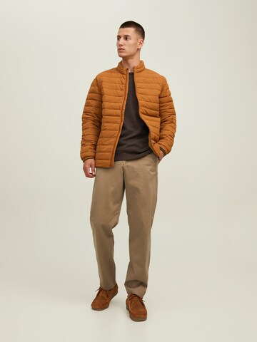 JACK & JONES Between-Season Jacket in Brown