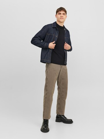 JACK & JONES Sweter 'Jack' w kolorze czarny