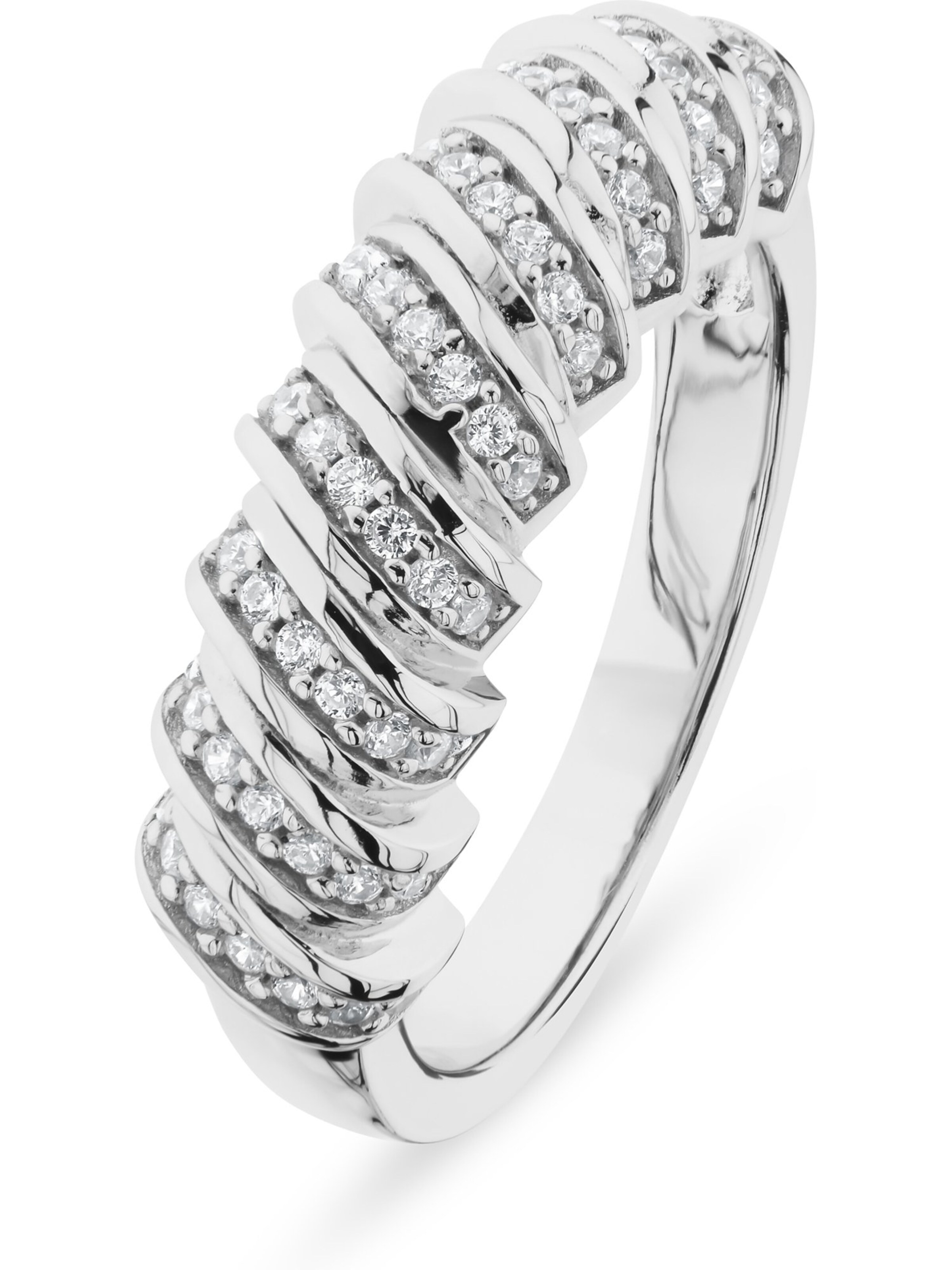 FAVS Ring in Silber: Vorderseite