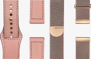 WRISTR Digital Watch 'Pin' in Gold: front