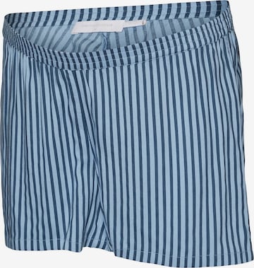 MAMALICIOUS Korte pyjama 'Jasmin Lia' in Blauw