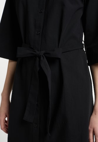 DreiMaster Klassik Shirt Dress in Black