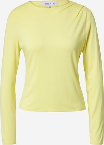NU-IN - Camiseta en amarillo: frente