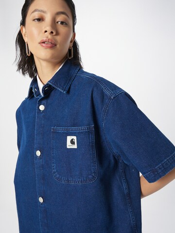 Carhartt WIP Bluse 'Lovilia' in Blau