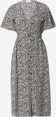 CATWALK JUNKIEKošulja haljina - crna boja: prednji dio