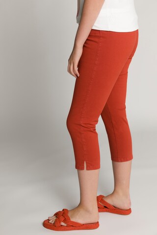 Ulla Popken Skinny Jeggings '806252'  (GOTS) in Rot