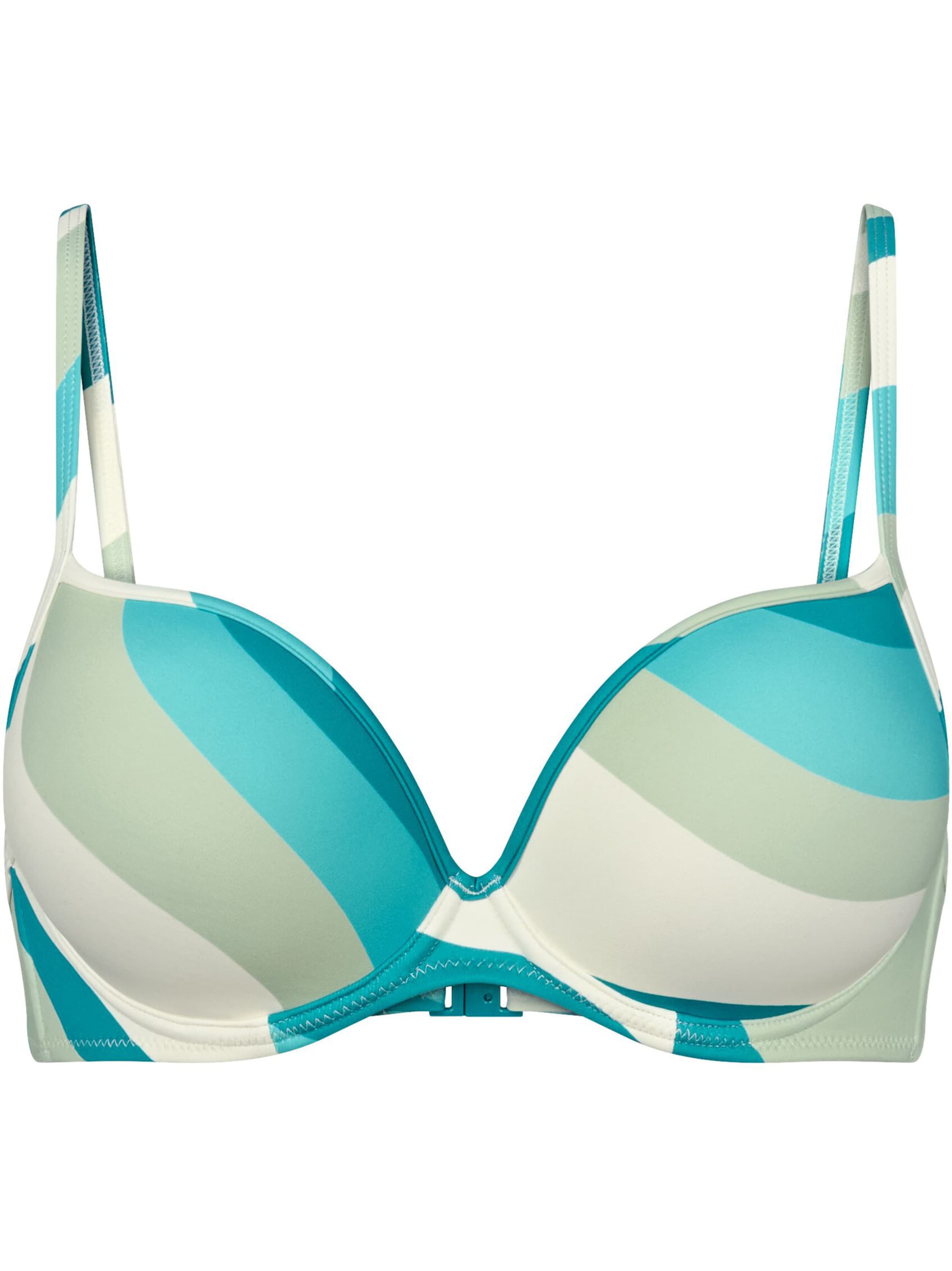 TRIUMPH Bikini Top ' Summer Mix & Match ' in Blue / Turquoise / White, Item view