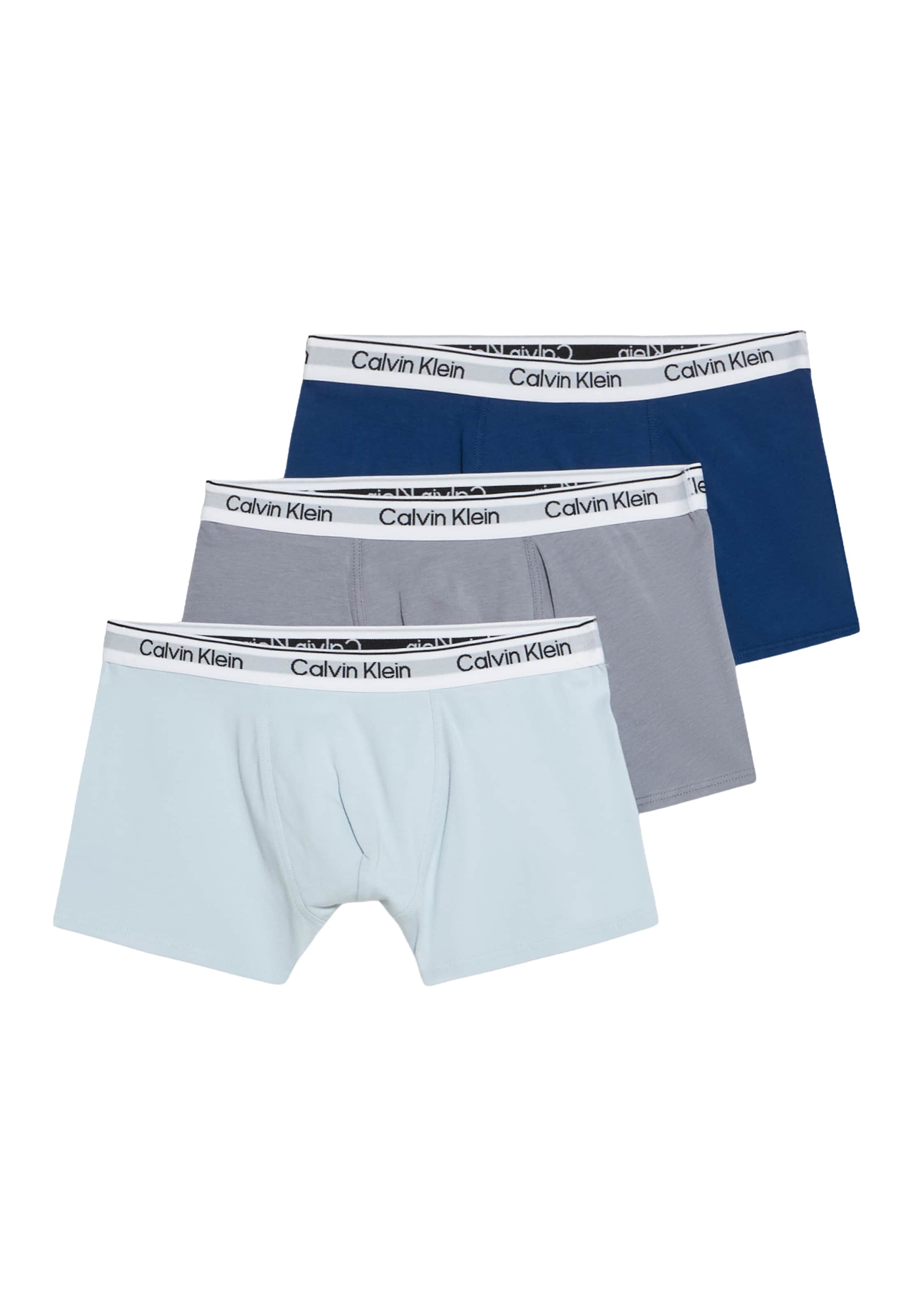 Calvin Klein Underwear Долни гащи в синьо: отпред