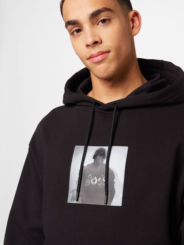 BOSS Black Sweatshirt 'x Khaby Lame' in Zwart