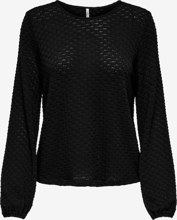 ONLY Blouse 'ONLBELLE' in Zwart: voorkant