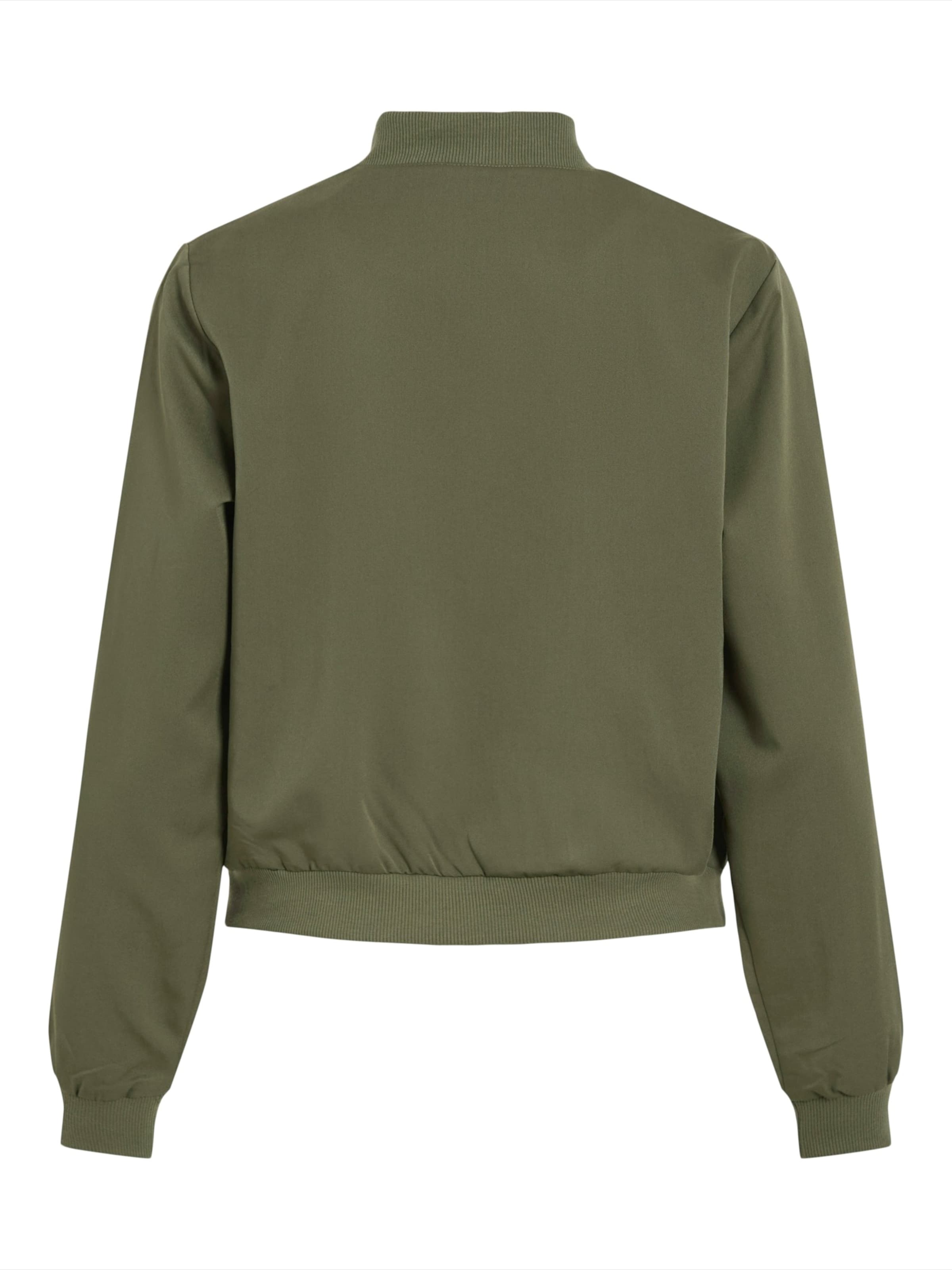 VILA Between-Season Jacket 'VIBUBBLE' in Green