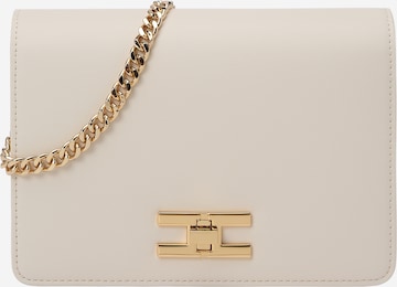 Elisabetta Franchi Crossbody Bag in Beige: front