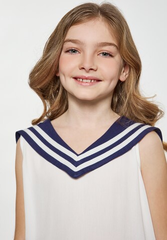 DreiMaster Vintage - Blusa en blanco