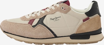 Pepe Jeans Sneakers 'BRIT FLYER' in Beige: front