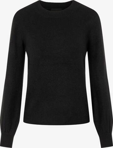 PIECES Sweater 'Perla' in Black: front