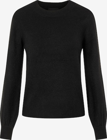 PIECES Sweater 'Perla' in Black: front