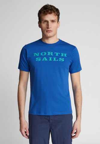 T-Shirt North Sails en bleu : devant