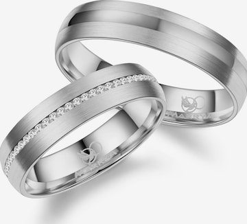 MARRYA Ring 'MARRYA ES-25 Ehering aus Edelstahl - Silberfarben' i silver: framsida
