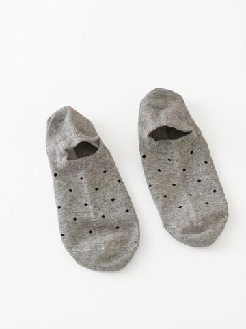 Millo Socks 'Happy Dots' in Grey