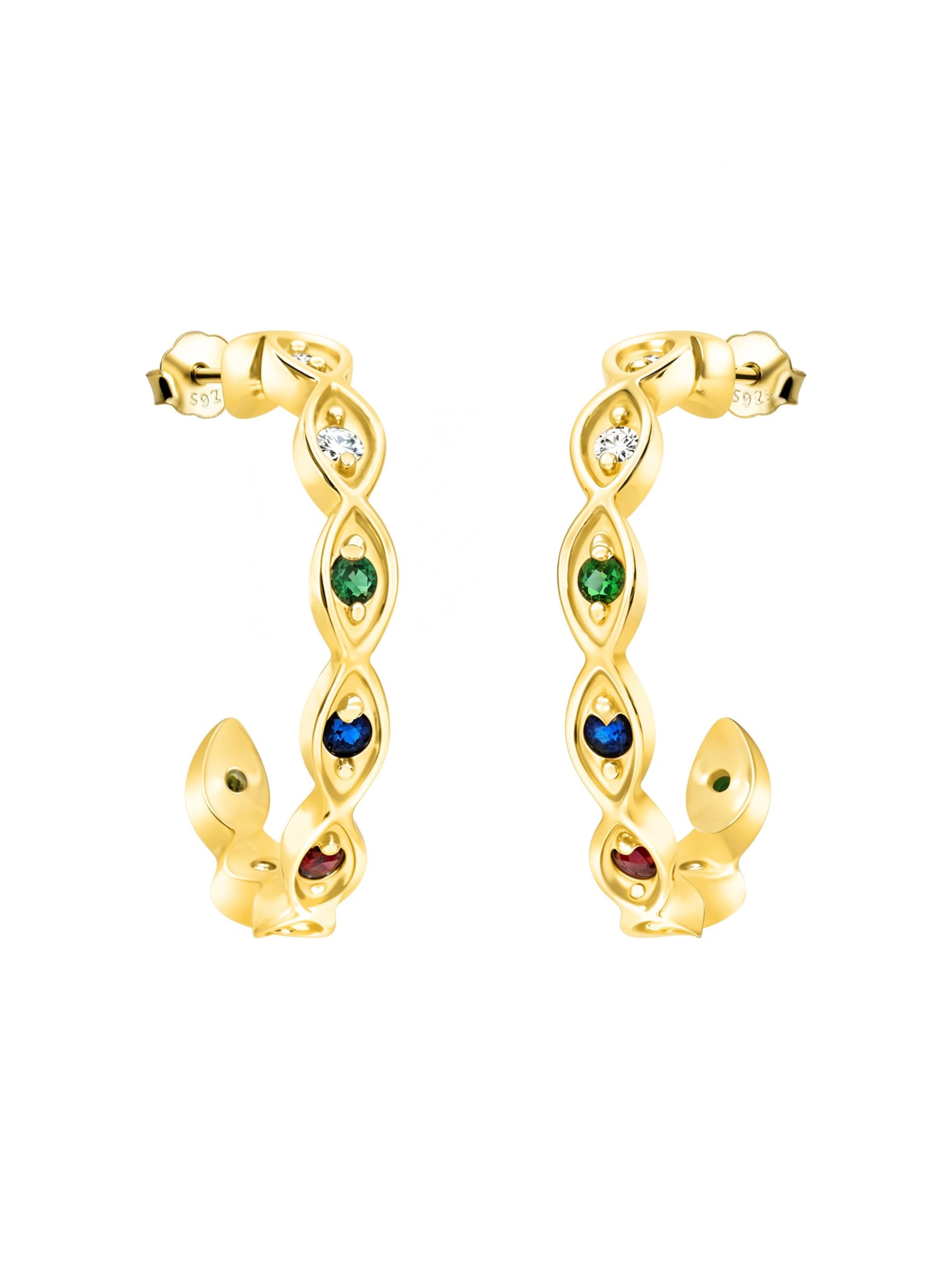 Sofia Milani Ohrringe‌‌‌‌‌‌‌‌ in Gold: Vorderseite