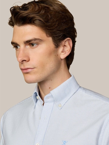 Coupe regular Chemise 'Heritage' Hackett London en bleu