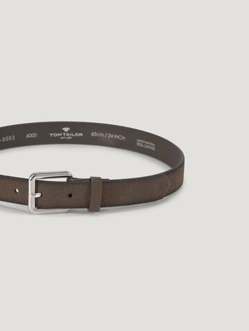 TOM TAILOR Belt in Brown