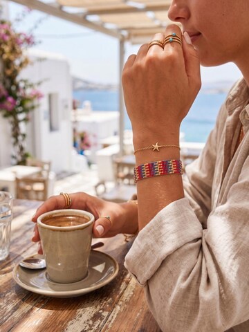 THE GEM STORIES JEWELRY - Pulsera 'Sunset Stripes Bracelet' en Mezcla de colores