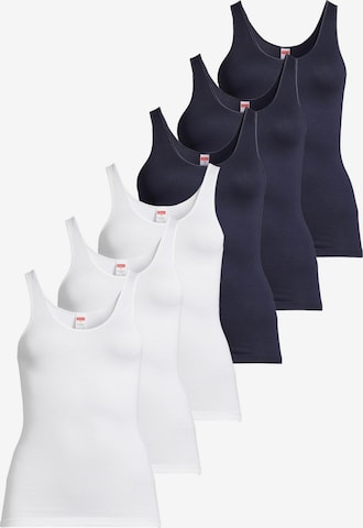 CON-TA Onderhemd 'Modal' in Blauw: voorkant