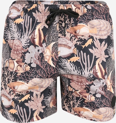 JOOP! Jeans Kratke kopalne hlače 'Matira Beach' | mešane barve / črna barva, Prikaz izdelka