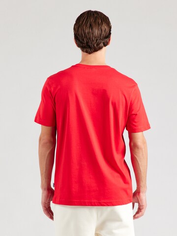 FILA Functioneel shirt 'LANAKEN' in Rood: terug