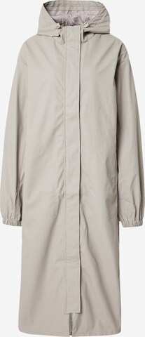 TOPSHOP Ανοιξιάτικο και φθινοπωρινό παλτό 'Rain Mac' σε γκρι: μπροστά
