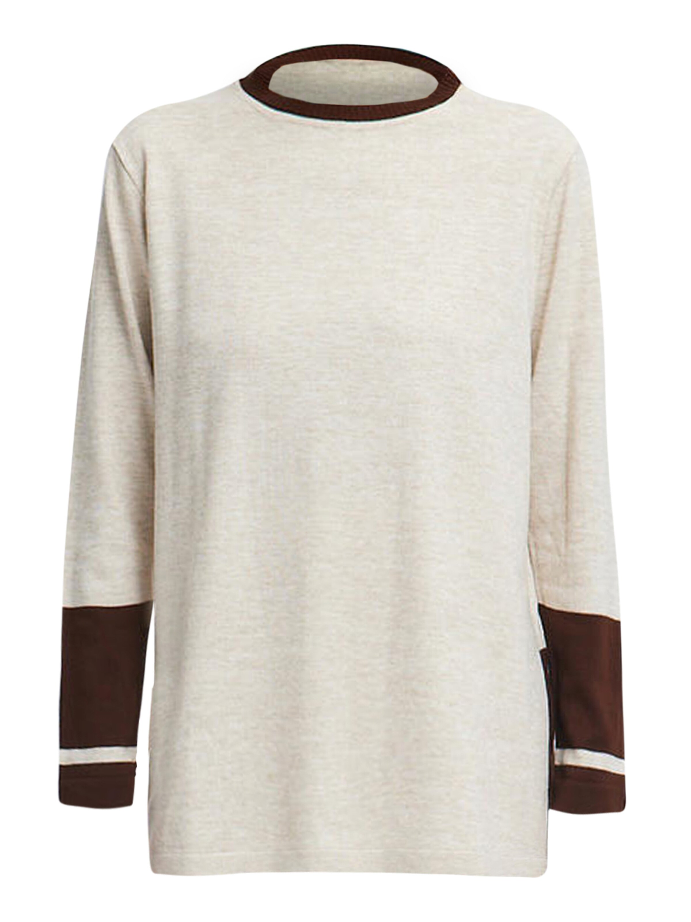 Touche Prive Sweater in Mottled beige / Light grey, Item view